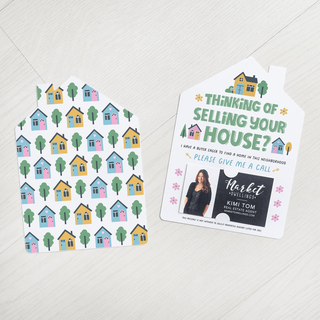 Thinking of Selling Your House? Real Estate Mailers w/ Envelopes | M46-M001 - Market Dwellings