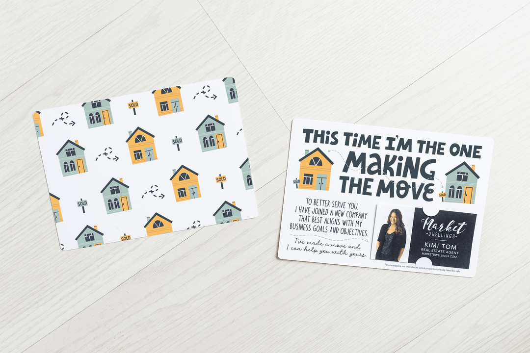 Set of Moving Companies / Brokerages Mailers | Envelopes Included | M91-M003 - Market Dwellings