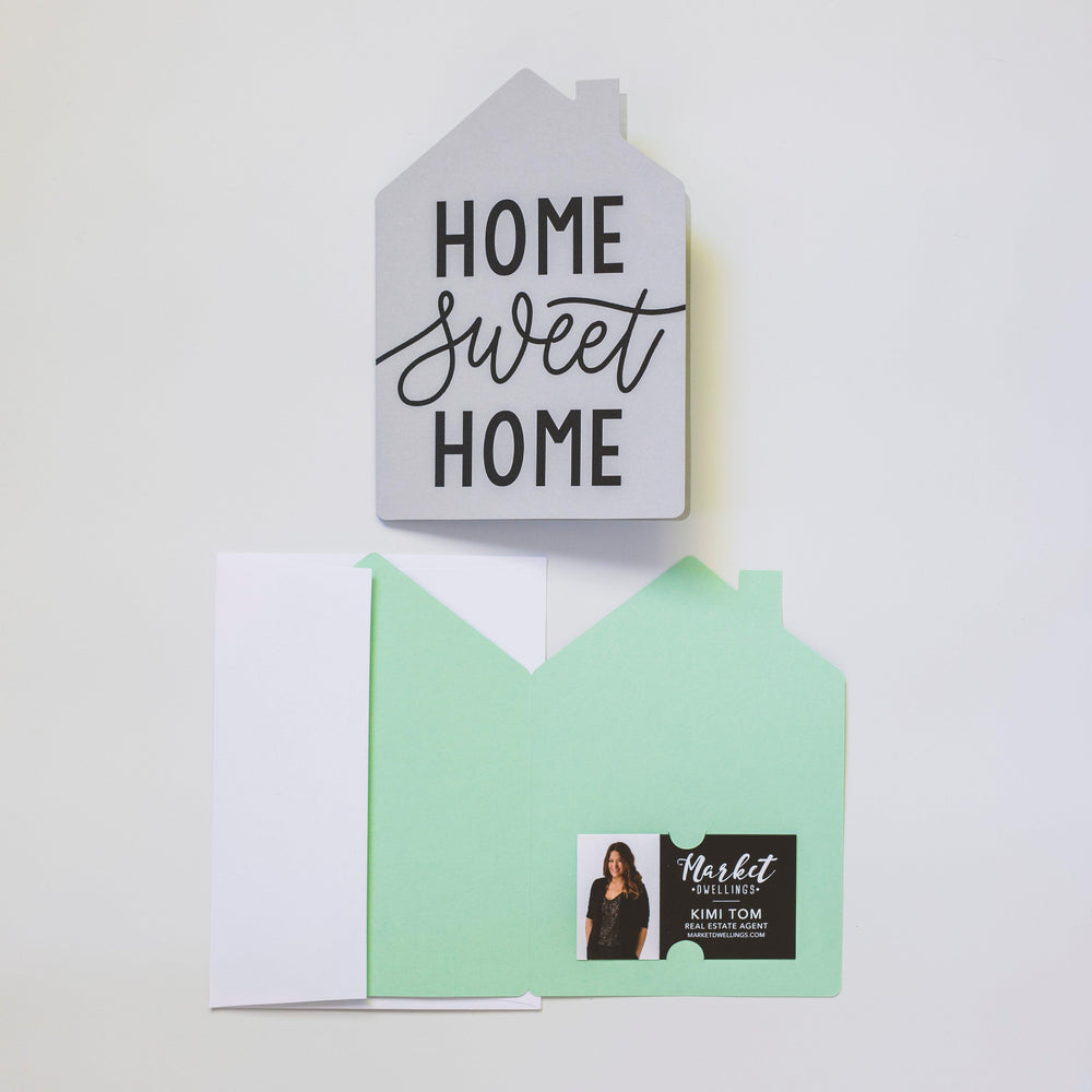 Set of "Home Sweet Home" Greeting Cards | Envelopes Included | 3-GC002 Greeting Card Market Dwellings   