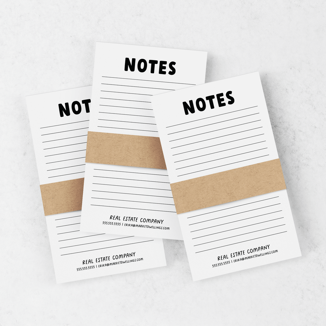 Insurance Notepads - Market Dwellings