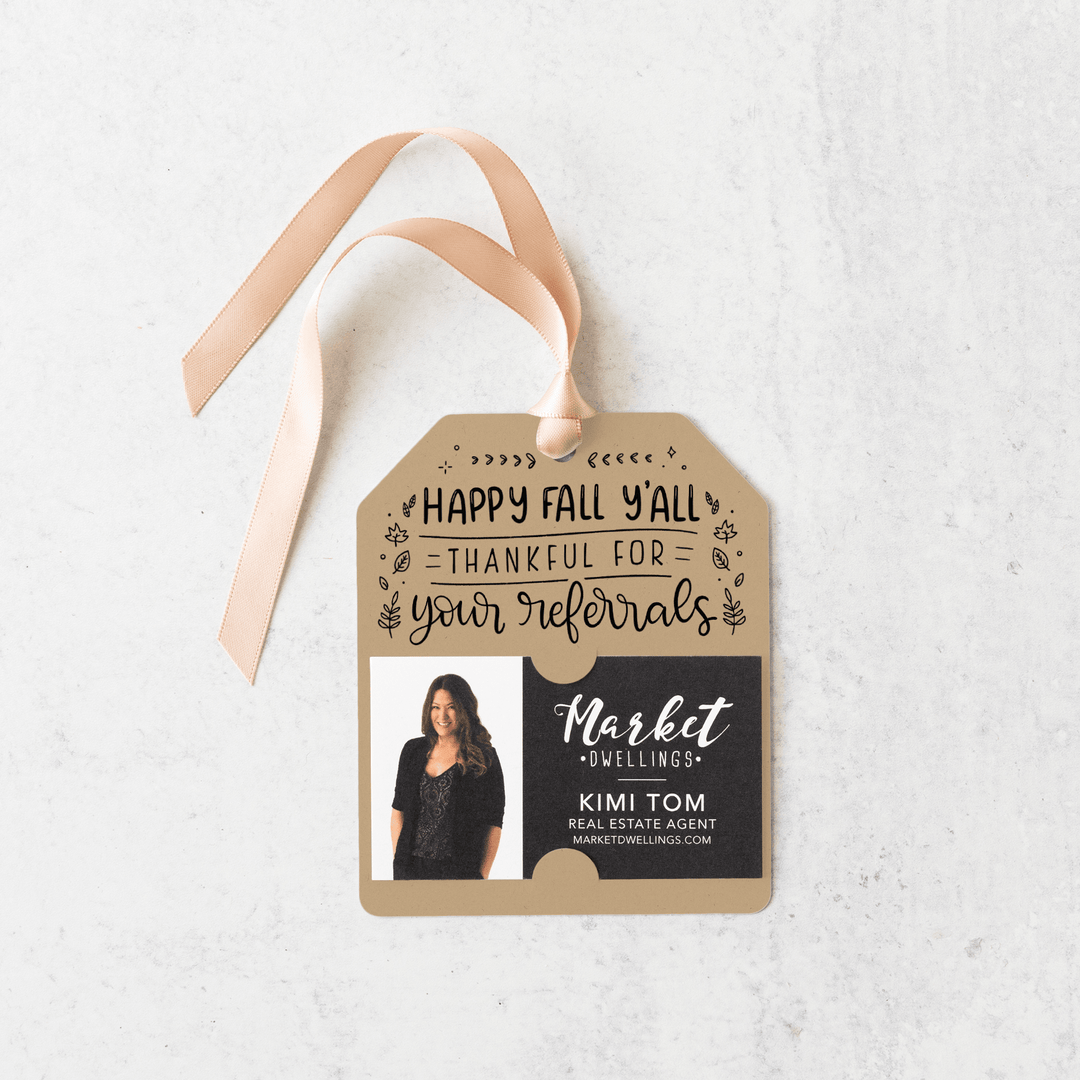 Real Estate Fall Gift Tags - Market Dwellings