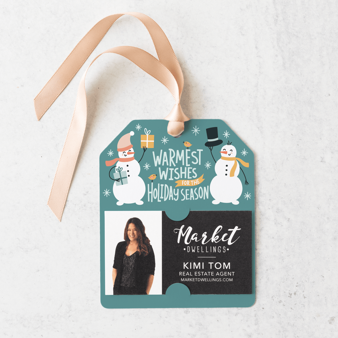 Real Estate Christmas/Holiday Gift Tags - Market Dwellings