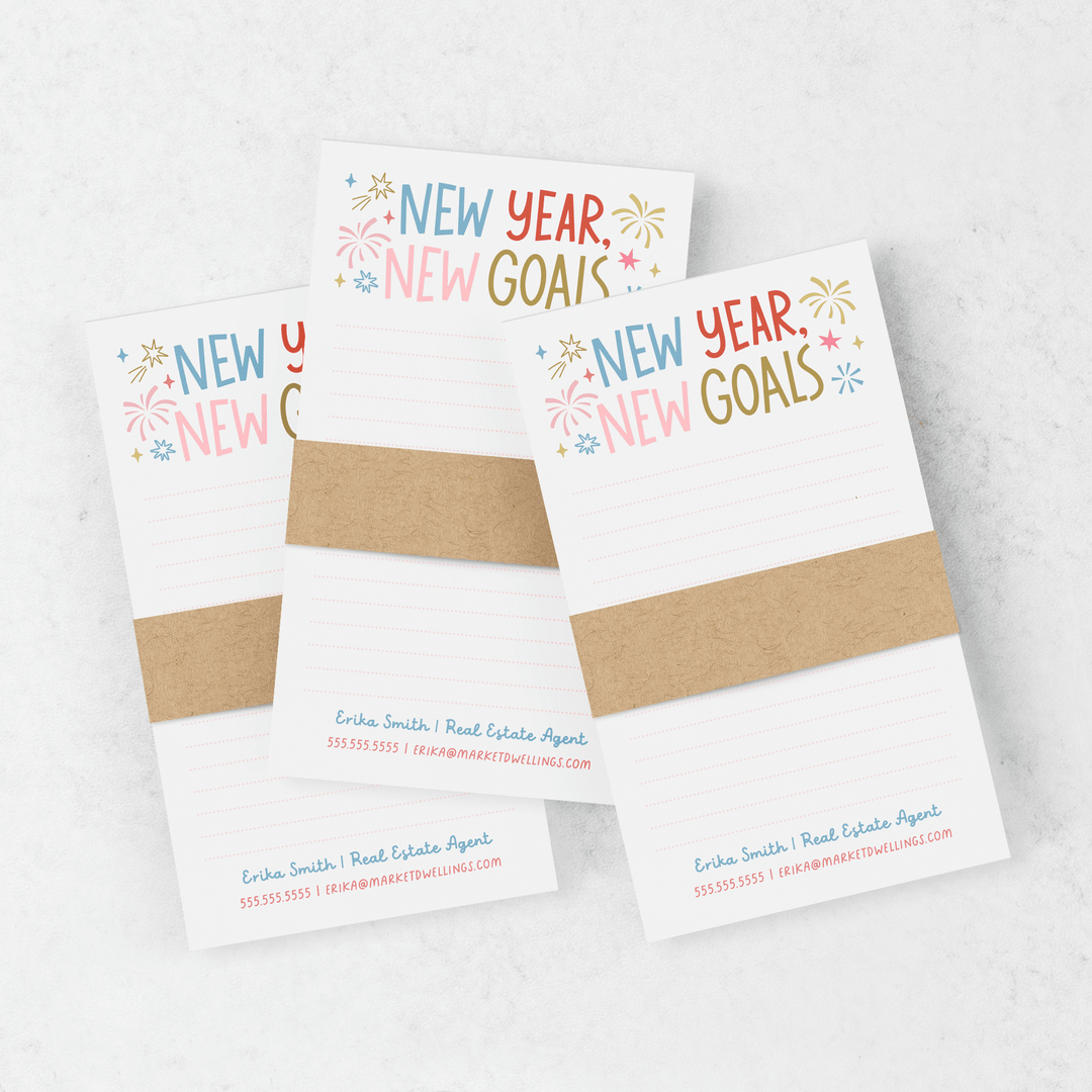 Real Estate New Year's Notepads - Market Dwellings