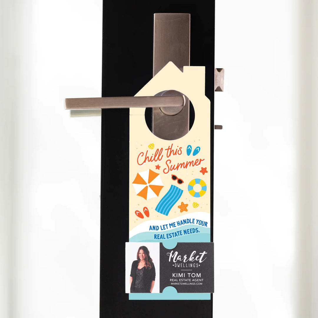 Real Estate Summer Door Hangers - Market Dwellings