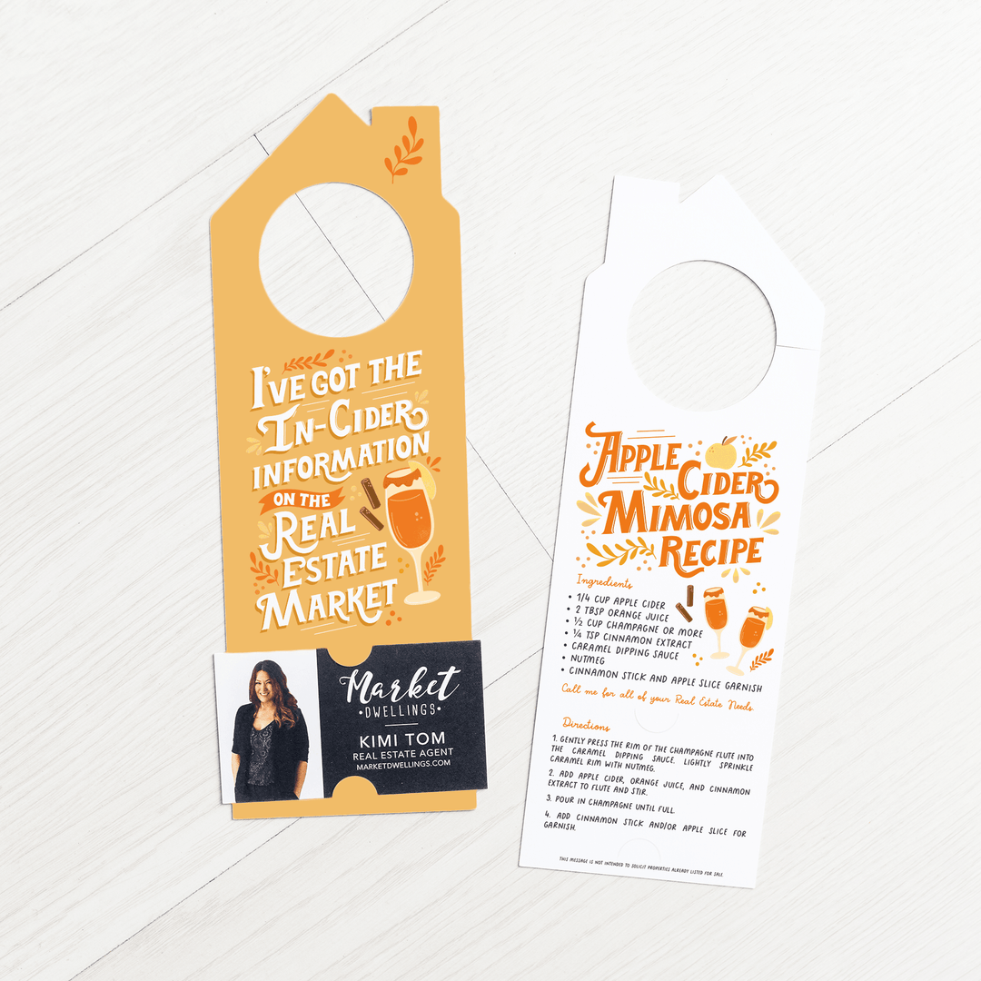 Real Estate Fall Door Hangers - Market Dwellings