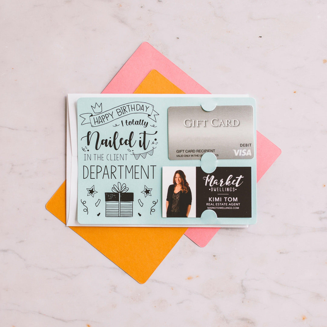 Real Estate Gift Card Mailers - Market Dwellings