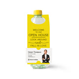 Welcome to Our Open House | Bottle Hang Tags Bottle Tag Market Dwellings LEMON 10