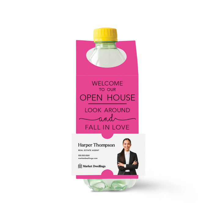 Welcome to our Open House | Bottle Hang Tags Bottle Tag Market Dwellings RAZZLE BERRY