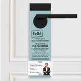 Hello I'm Not Just A Real Estate Agent | Door Hangers Door Hanger Market Dwellings