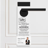 Hello I'm Not Just A Real Estate Agent | Door Hangers Door Hanger Market Dwellings WHITE 10