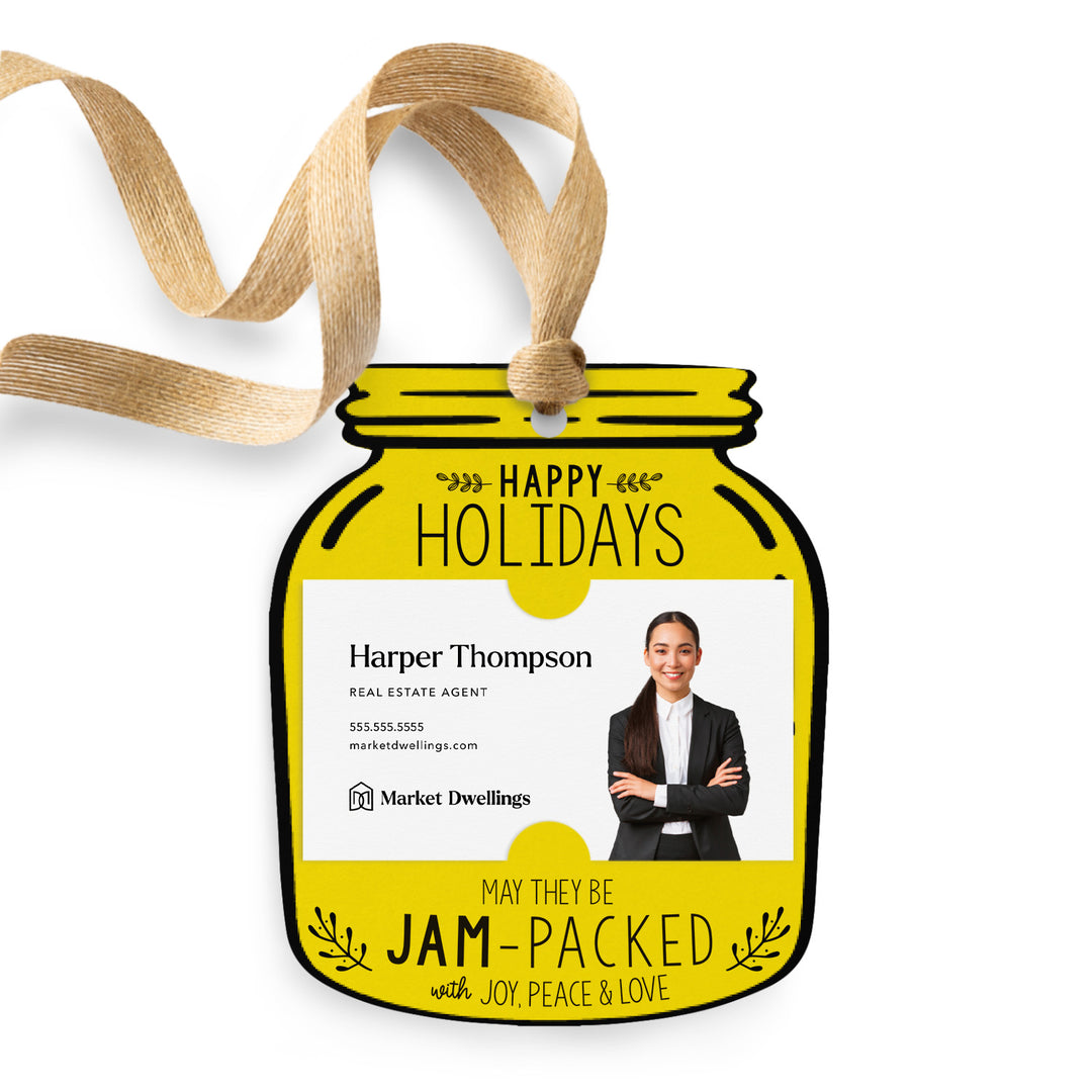 Happy Holidays | Gift Tags Gift Tag Market Dwellings LEMON