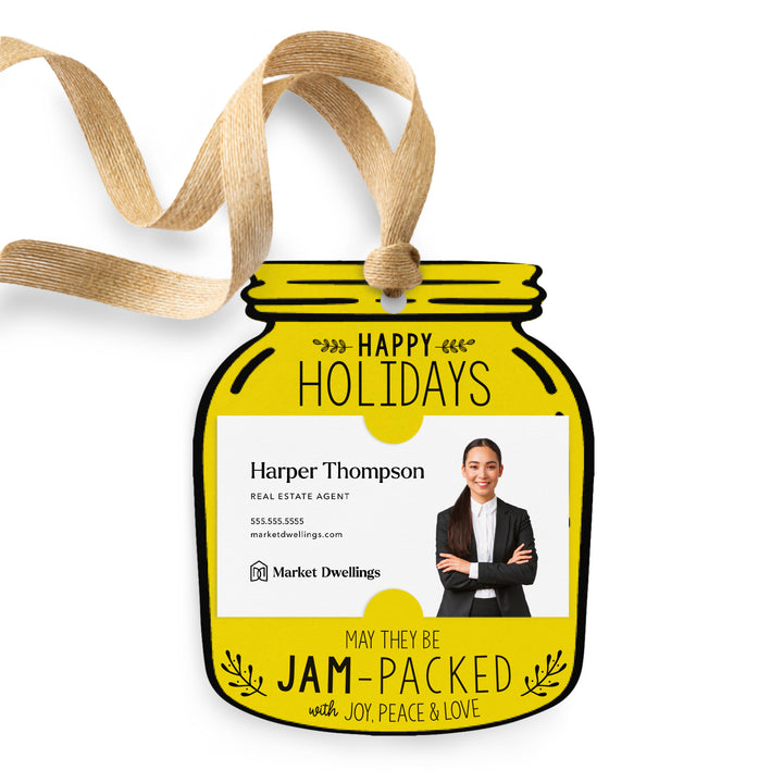 Happy Holidays | Gift Tags Gift Tag Market Dwellings LEMON