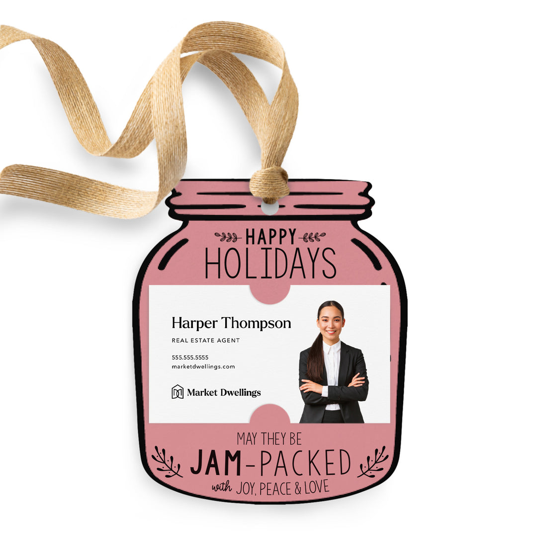 Happy Holidays | Gift Tags Gift Tag Market Dwellings LIGHT PINK