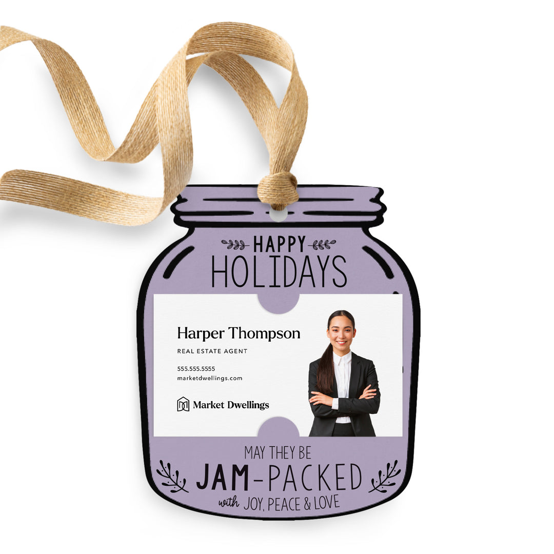 Happy Holidays | Gift Tags Gift Tag Market Dwellings LIGHT PURPLE