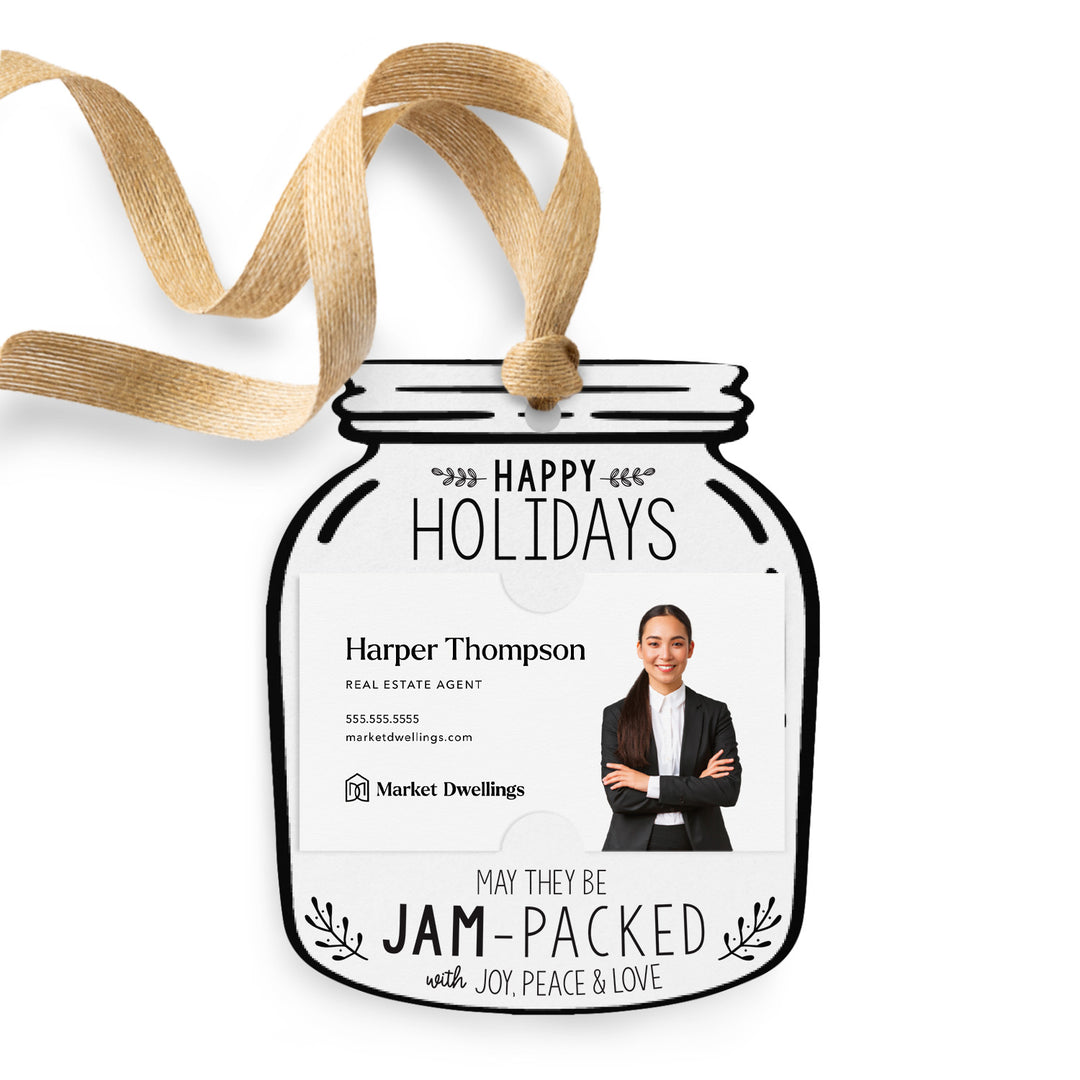 Happy Holidays | Gift Tags Gift Tag Market Dwellings WHITE