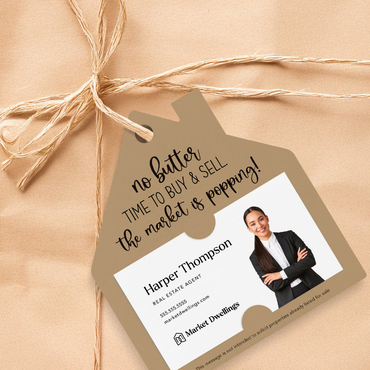 No Butter Time to Buy & Sell The Market is Popping | Gift Tags Gift Tag Market Dwellings