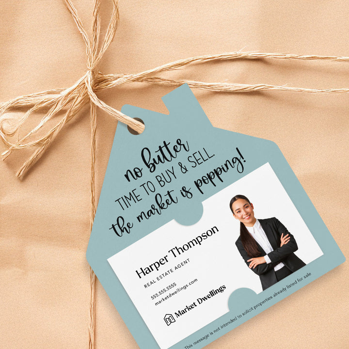 No Butter Time to Buy & Sell The Market is Popping | Gift Tags Gift Tag Market Dwellings