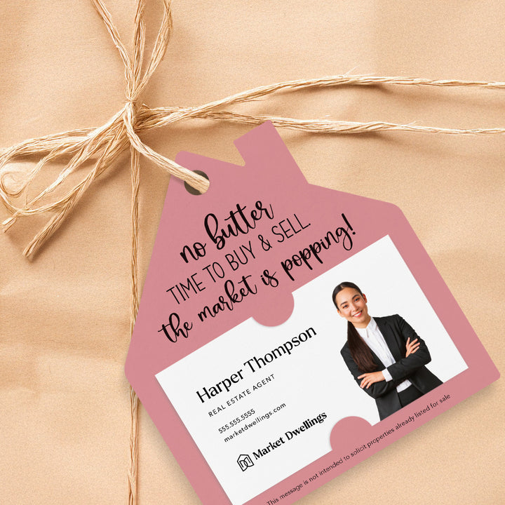 No Butter Time to Buy & Sell The Market is Popping | Gift Tags Gift Tag Market Dwellings