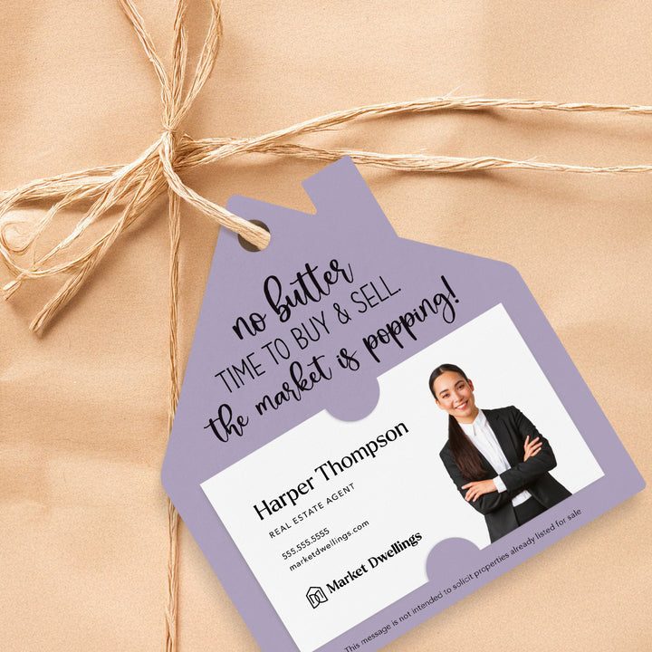 No Butter Time to Buy & Sell The Market is Popping | Gift Tags Gift Tag Market Dwellings