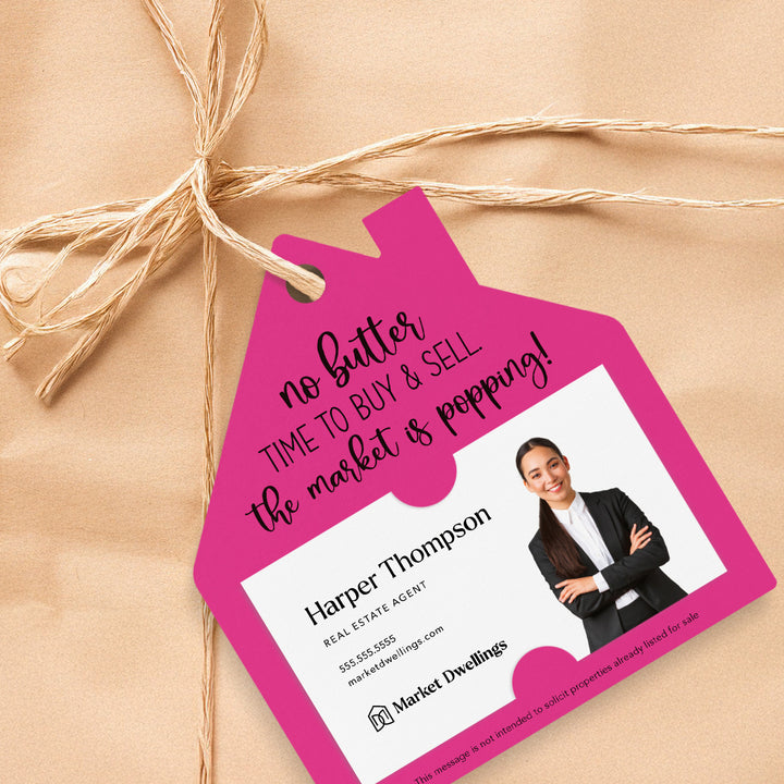 No Butter Time to Buy & Sell The Market is Popping | Gift Tags Gift Tag Market Dwellings