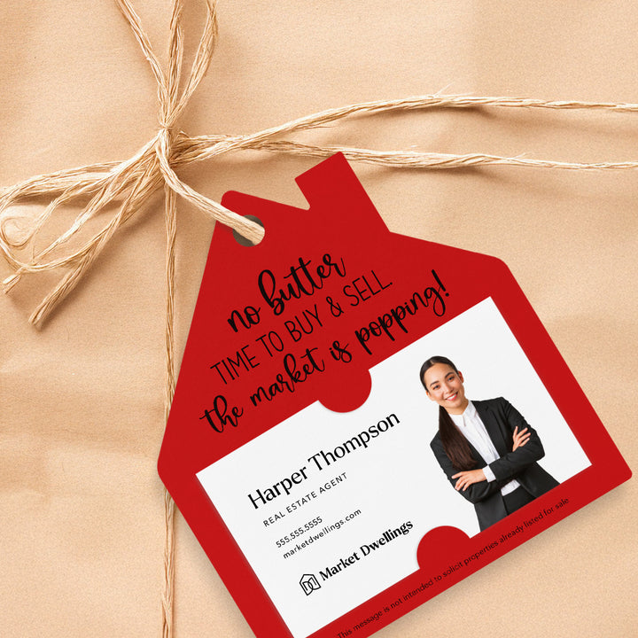 No Butter Time to Buy & Sell The Market is Popping | Gift Tags Gift Tag Market Dwellings