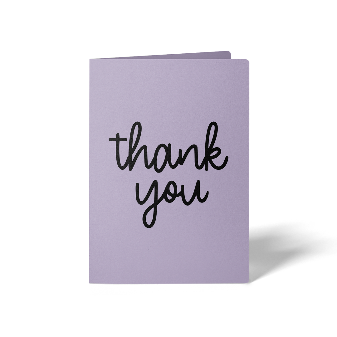 Set of Thank You Greeting Cards | Envelopes Included