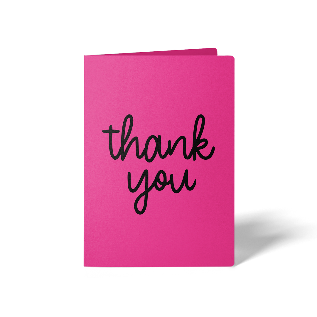 Set of Thank You Greeting Cards | Envelopes Included