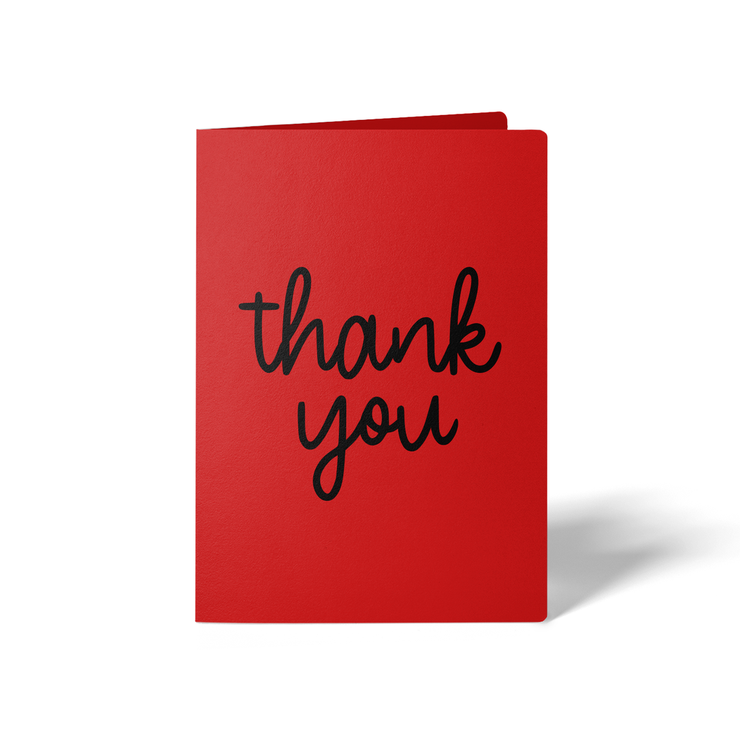 Set of Thank You Greeting Cards | Envelopes Included