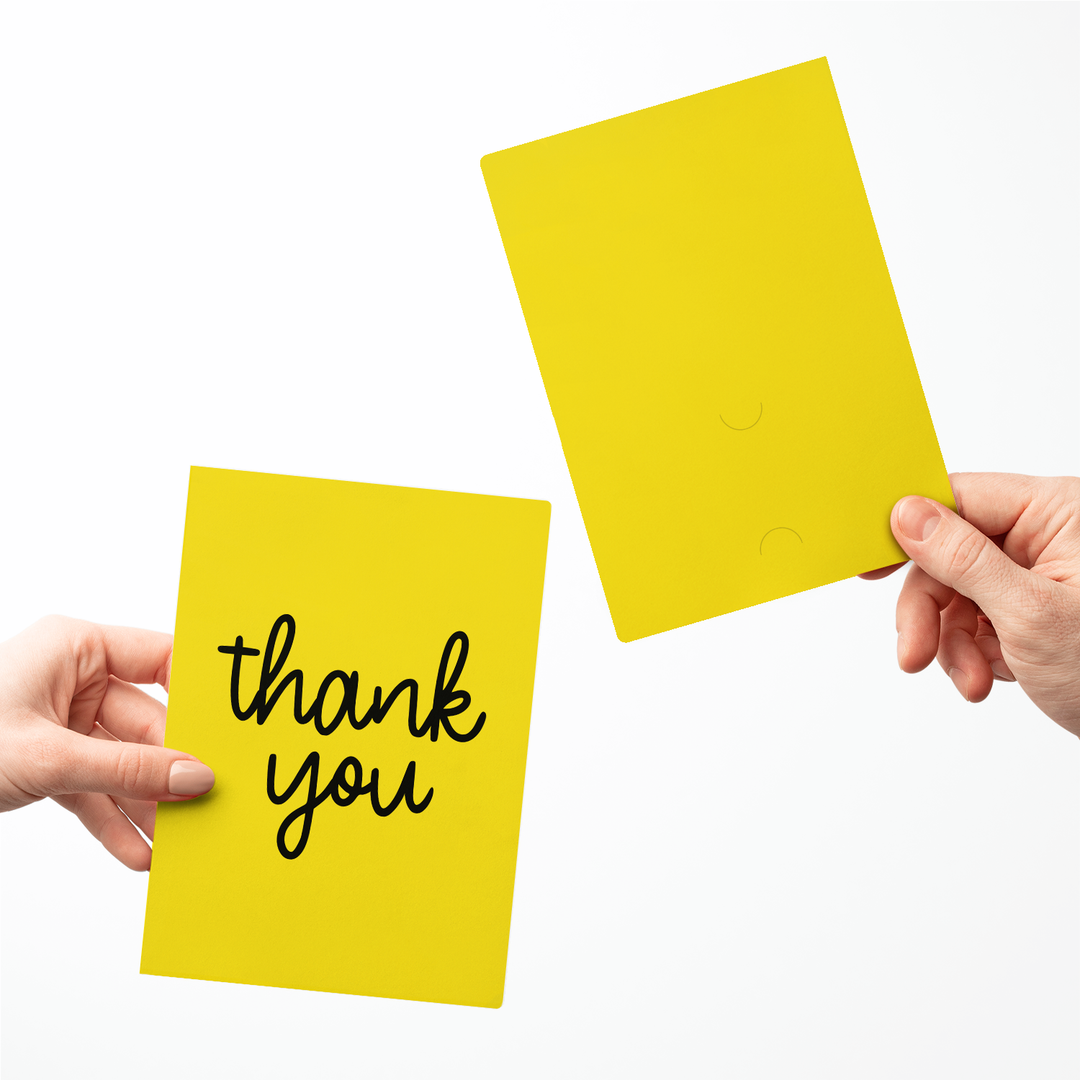 Set of Thank You Greeting Cards | Envelopes Included Greeting Card Market Dwellings