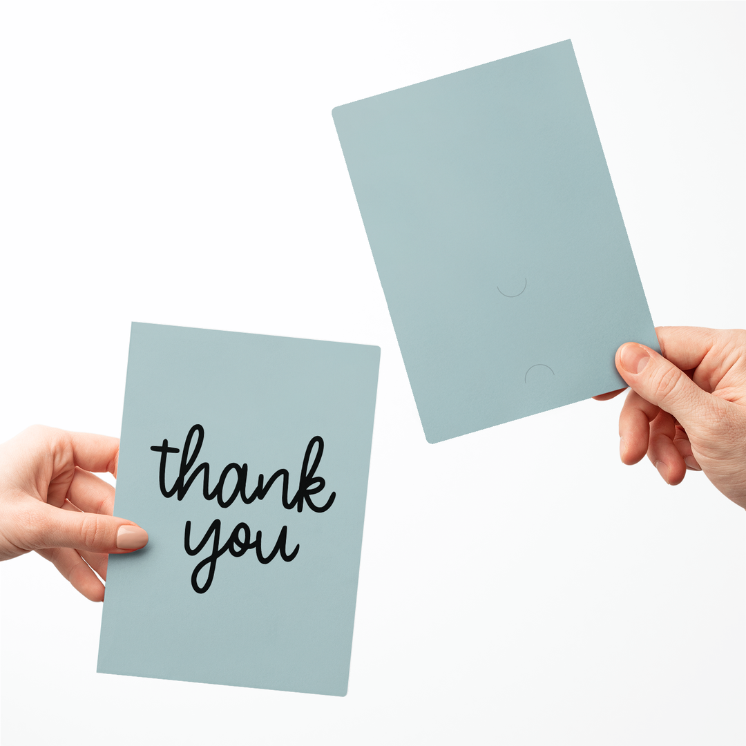 Set of Thank You Greeting Cards | Envelopes Included Greeting Card Market Dwellings