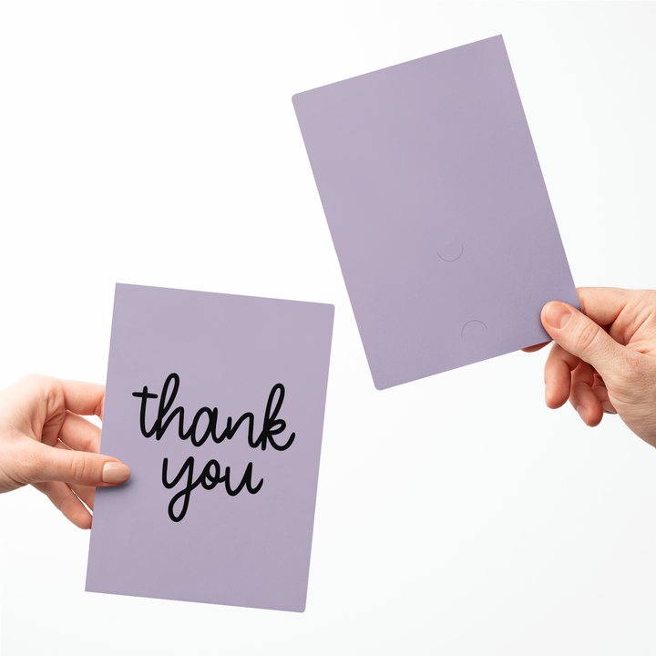 Set of Thank You Greeting Cards | Envelopes Included