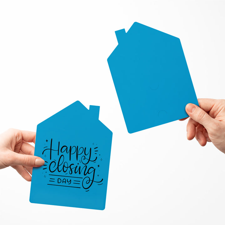 Set of "Happy Closing Day" Real Estate Agent Greeting Cards | Envelopes Included | 10-GC002 Greeting Card Market Dwellings