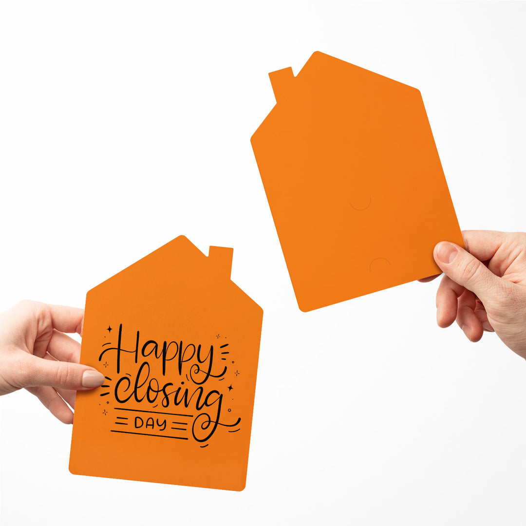 Set of "Happy Closing Day" Real Estate Agent Greeting Cards | Envelopes Included | 10-GC002 Greeting Card Market Dwellings