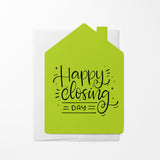 "Happy Closing Day" Real Estate Agent | Real Estate & Mortgage Greeting Cards with Envelopes Greeting Card Market Dwellings