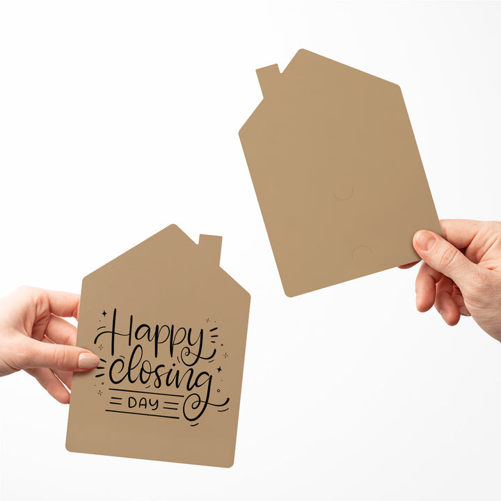 Set of "Happy Closing Day" Real Estate Agent Greeting Cards | Envelopes Included | 10-GC002 Greeting Card Market Dwellings