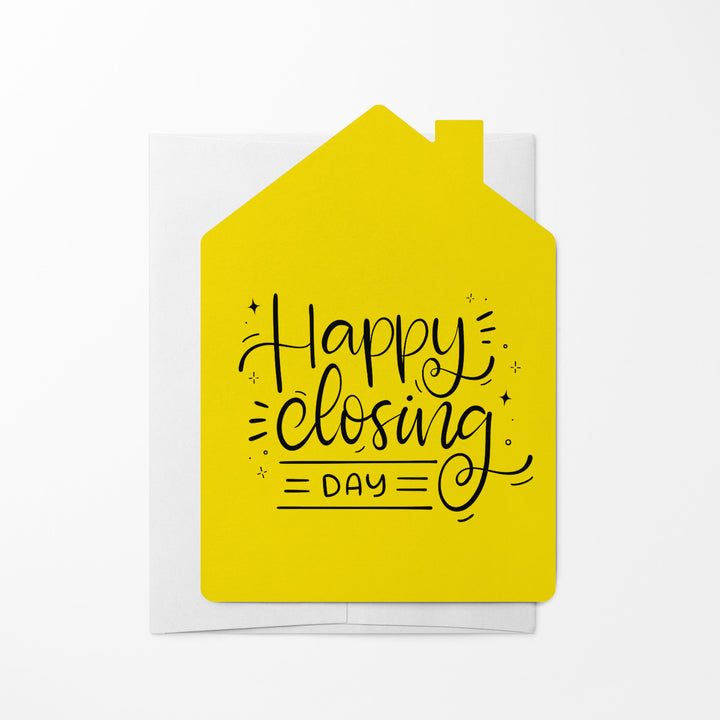 Set of "Happy Closing Day" Real Estate Agent Greeting Cards | Envelopes Included | 10-GC002 Greeting Card Market Dwellings