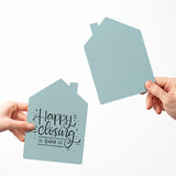 "Happy Closing Day" Real Estate Agent | Real Estate & Mortgage Greeting Cards with Envelopes Greeting Card Market Dwellings