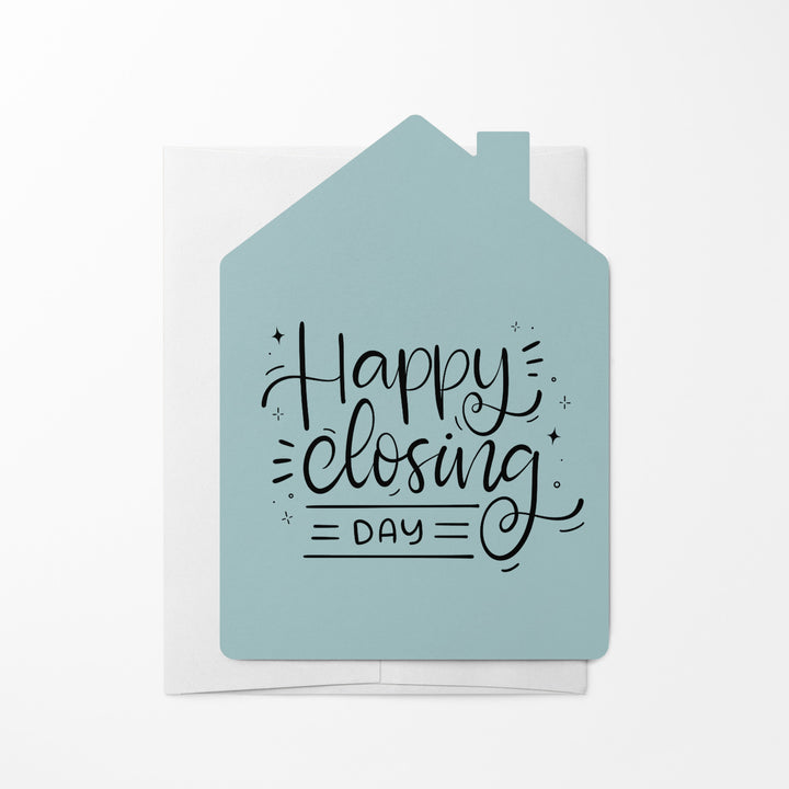 Set of "Happy Closing Day" Real Estate Agent Greeting Cards | Envelopes Included | 10-GC002 Greeting Card Market Dwellings