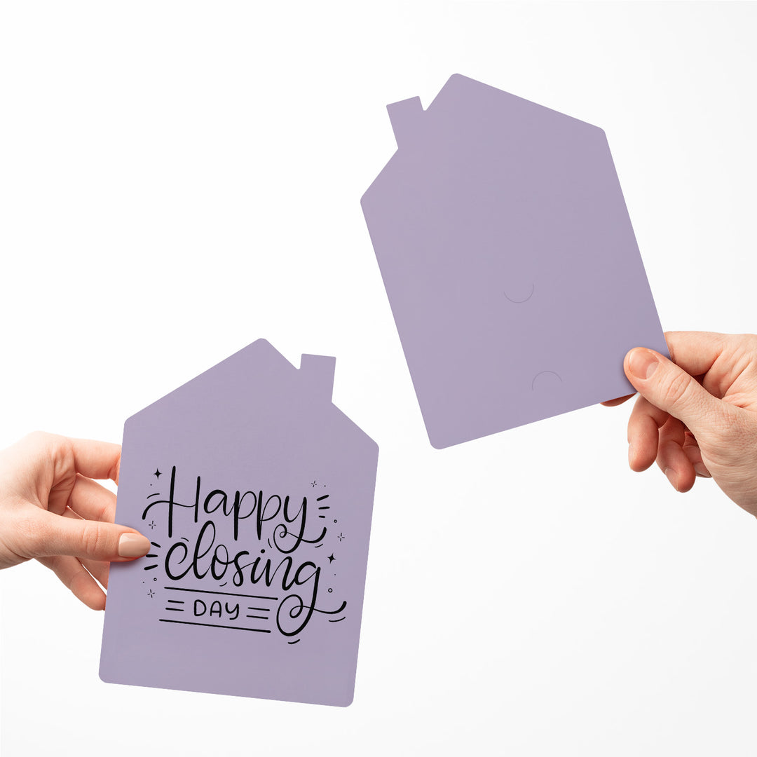 Set of "Happy Closing Day" Real Estate Agent Greeting Cards | Envelopes Included | 10-GC002