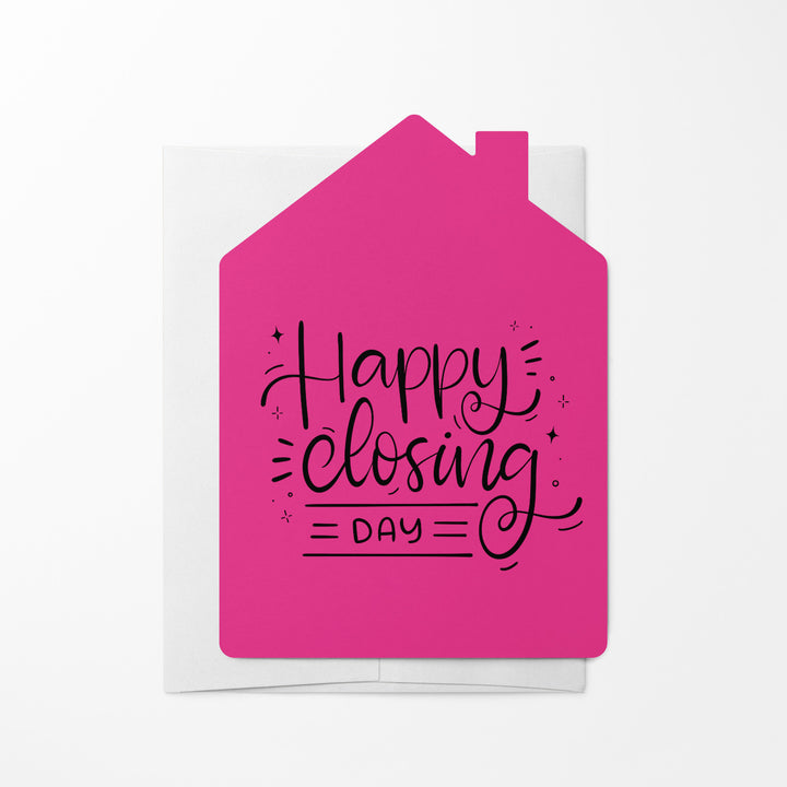 Set of "Happy Closing Day" Real Estate Agent Greeting Cards | Envelopes Included | 10-GC002