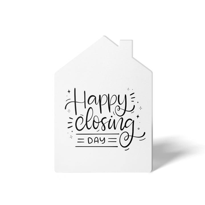 Set of "Happy Closing Day" Real Estate Agent Greeting Cards | Envelopes Included | 10-GC002