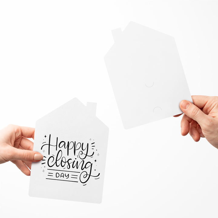 Set of "Happy Closing Day" Real Estate Agent Greeting Cards | Envelopes Included | 10-GC002