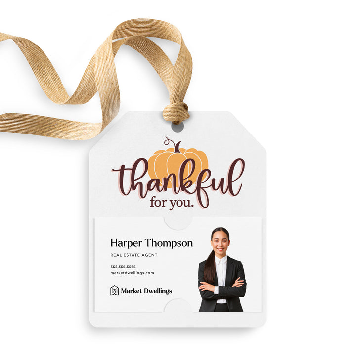 Thankful For You | Gift Tags Gift Tag Market Dwellings