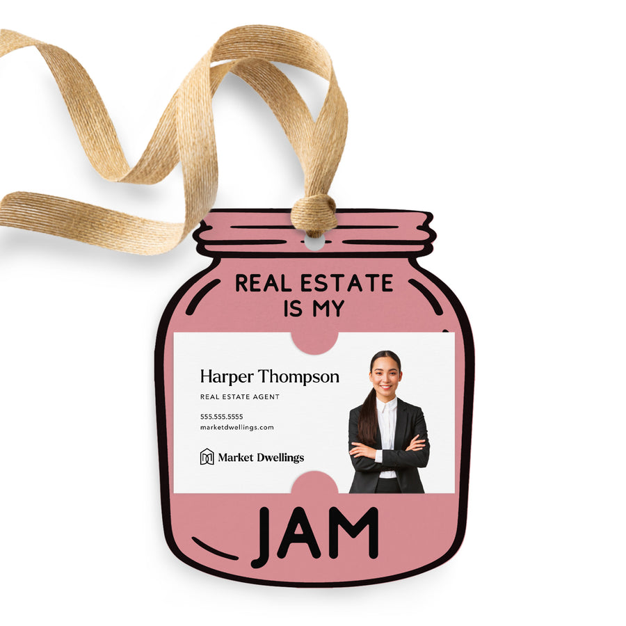 Real Estate is my Jam | Gift Tags Gift Tag Market Dwellings LIGHT PINK