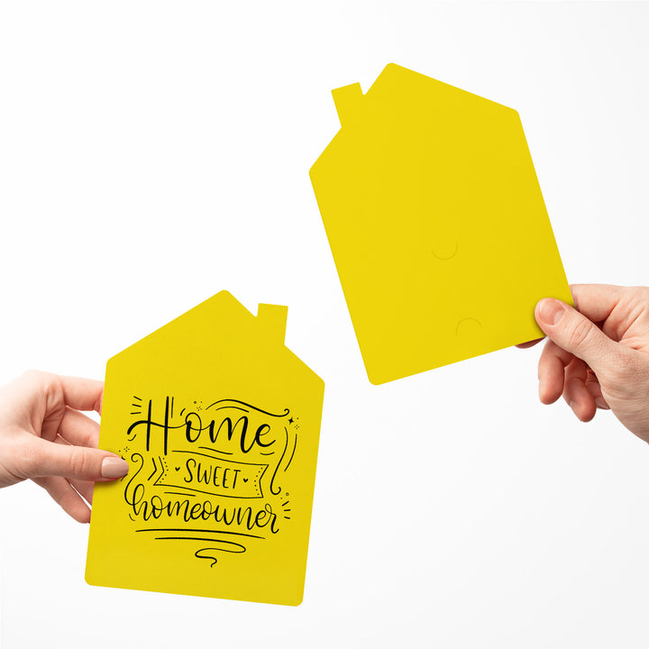 Set of "Home Sweet Homeowner" Greeting Cards | Envelopes Included | 11-GC002 Greeting Card Market Dwellings