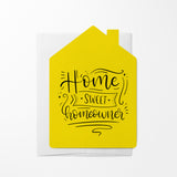 "Home Sweet Homeowner" | Greeting Cards with Envelopes Greeting Card Market Dwellings