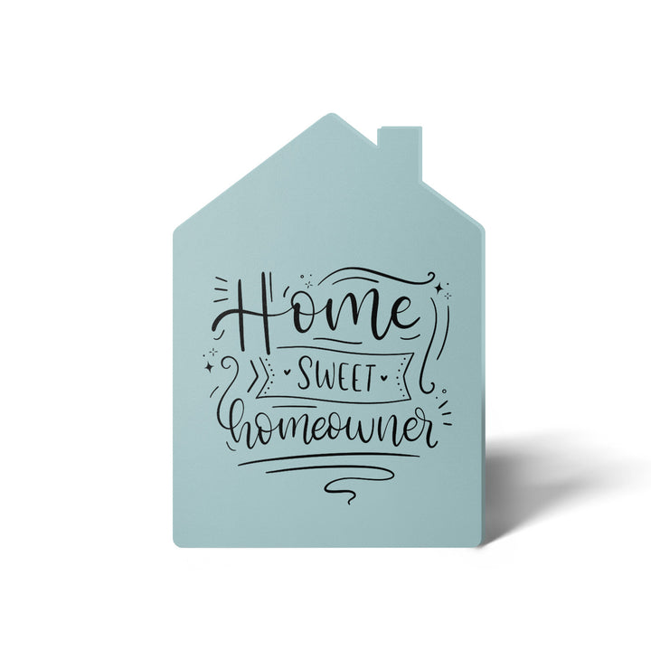 Set of "Home Sweet Homeowner" Greeting Cards | Envelopes Included | 11-GC002 Greeting Card Market Dwellings LIGHT BLUE