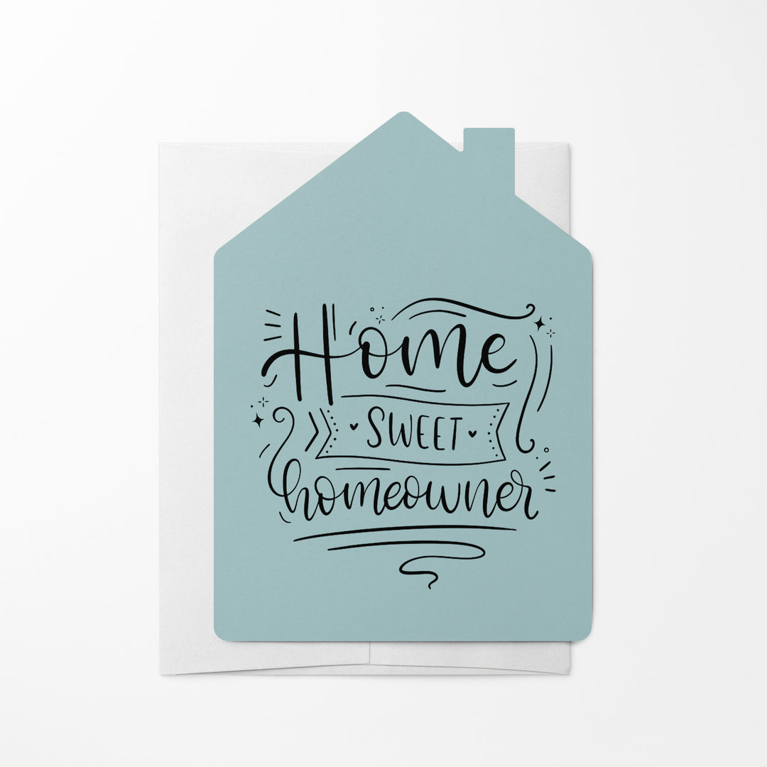 Set of "Home Sweet Homeowner" Greeting Cards | Envelopes Included | 11-GC002 Greeting Card Market Dwellings