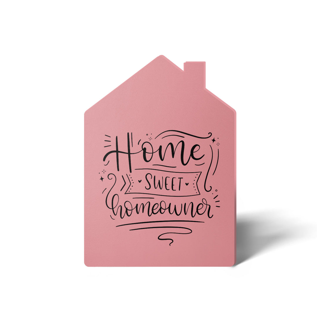 Set of "Home Sweet Homeowner" Greeting Cards | Envelopes Included | 11-GC002 Greeting Card Market Dwellings LIGHT PINK