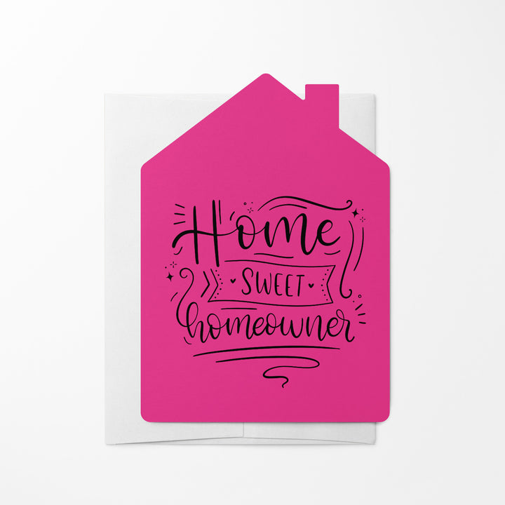 Set of "Home Sweet Homeowner" Greeting Cards | Envelopes Included | 11-GC002